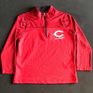 Cincinnati Reds Quarter-Zip Shirt